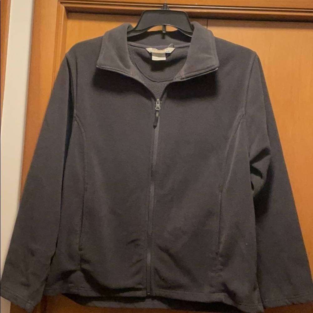 Women’s Size XL 10,000 ft Above Sea Level Gray Zip-Up Jacket